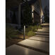 Independence 12 AC/DC 2.75 watt Textured Black Ninety Degree Path Light in 3000K